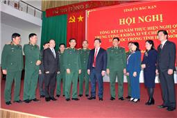 Bắc Kạn cần tiếp tục quan tâm xây dựng và phát huy thế trận lòng dân trong sự nghiệp bảo vệ Tổ quốc